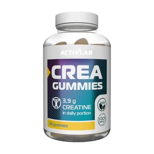 Zdjęcie produktu - ACTIVLAB Crea Gummies kreatyna, smak cytryna-limonka, 60 żelek
