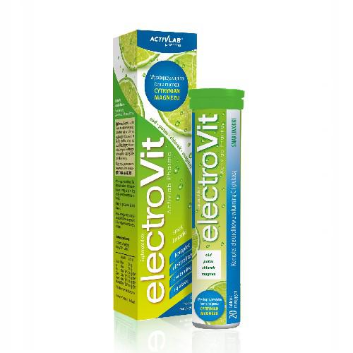 Zdjęcie produktu - ACTIVLAB ElectroVit smak limonki, 20 tabletek