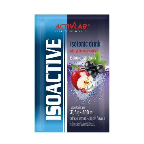 Zdjęcie produktu - ACTIVLAB ISOACTIVE Nap&oacute;j izotoniczny Czarna porzeczka z jabłkiem, 31,5g