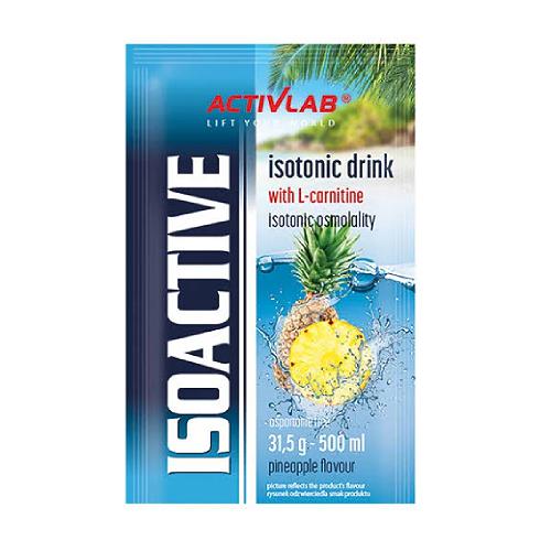 Zdjęcie produktu - ACTIVLAB ISOACTIVE Koncentrat napoju izotonicznego smak ananas, 31,5g