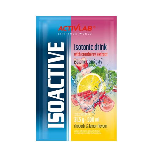 Zdjęcie produktu - ACTIVLAB ISOACTIVE Nap&oacute;j izotoniczny Rabarbar z cytryną, 31,5g