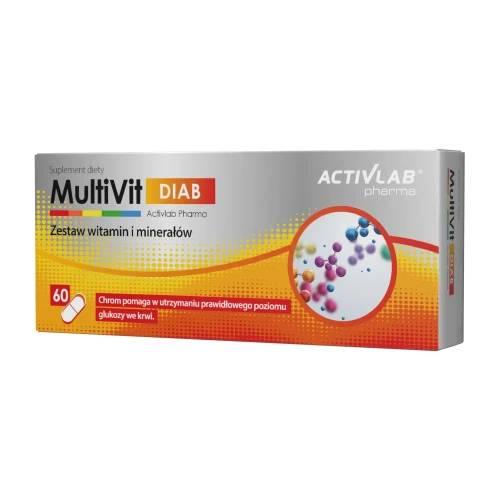 Zdjęcie produktu - ACTIVLAB MultiVit Diab, 60 kaps.