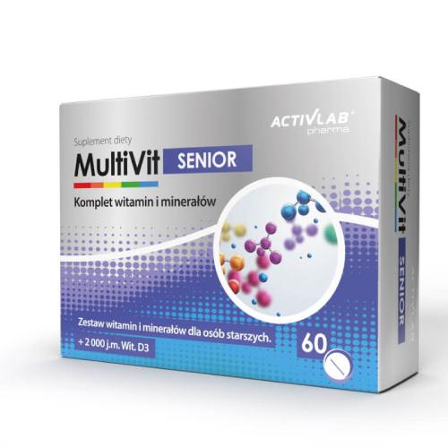 Zdjęcie produktu - ACTIVLAB MultiVit Senior, 60 tabletek