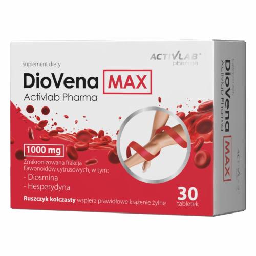 Zdjęcie produktu - ACTIVLAB DioVena MAX, 30 tabl.