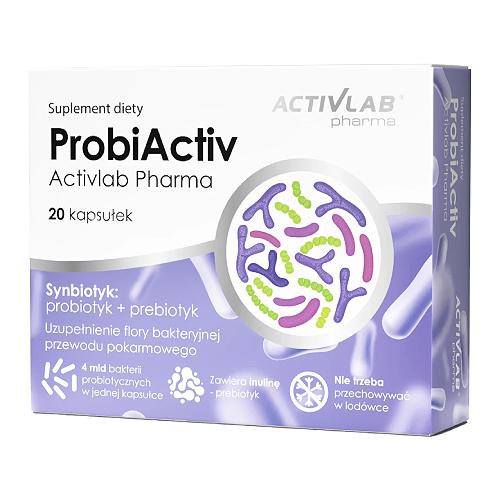 Zdjęcie produktu - ACTIVLAB ProbiActiv Probiotyk, 20 kaps. 