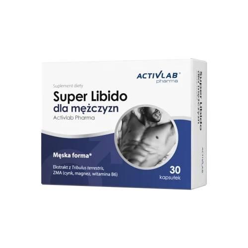 Zdjęcie produktu - Activlab Super Libido dla mężczyzn, 30 kaps.