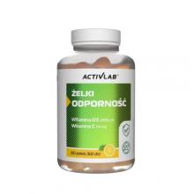 Zdjęcie produktu - Activlab Żelki odporność o smaku cytrynowym, 60 szt.