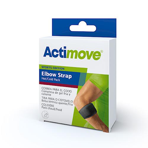 Zdjęcie produktu - Actimove Sports Edition Opaska na łokieć z kompresem żelowym, regulowana, rozm. uniwersalny