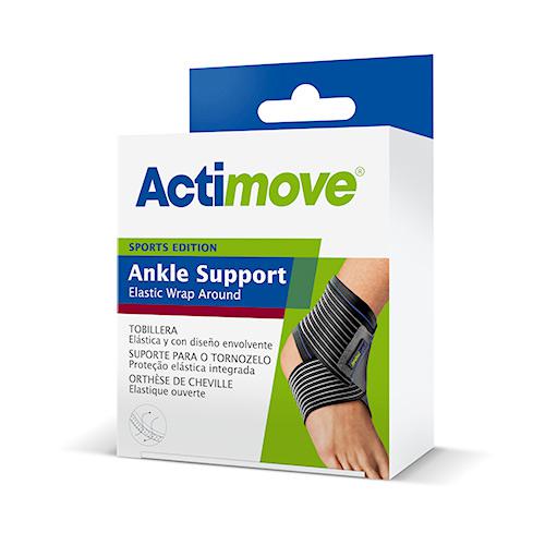 Zdjęcie produktu - Actimove Sports Edition Stabilizator stawu skokowego z elastycznym pasem do owijania, rozm. S