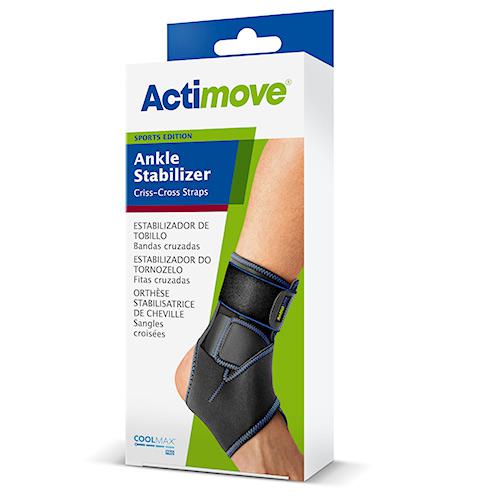 Zdjęcie produktu - Actimove Sports Edition Stabilizator stawu skokowego ze skrzyżowanymi pasami, rozm. uniwersalny