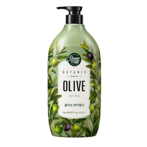 Zdjęcie produktu - Aekyung Showermate Botanic Olive Żel pod prysznic, 1,2 l 