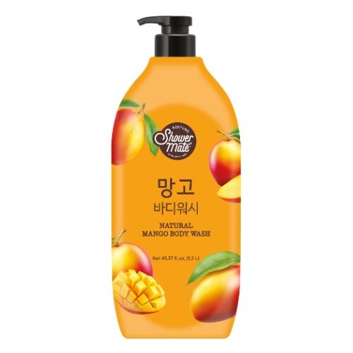Zdjęcie produktu - Aekyung Showermate Natural Mango Żel pod prysznic, 1,2 l