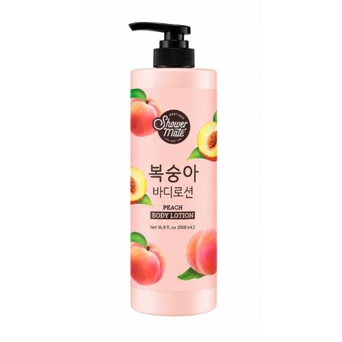 Zdjęcie produktu - Aekyung Showermate Peach Balsam do ciała o zapachu brzoskwini, 500 ml
