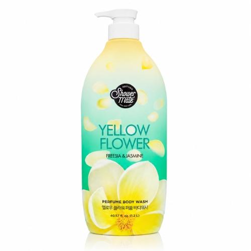 Zdjęcie produktu - Aekyung Showermate Yellow Flower Perfumowany żel pod prysznic, 1,2 l