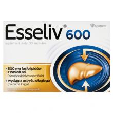 Zdjęcie produktu - AFLOFARM Esseliv 600, 30 kaps.