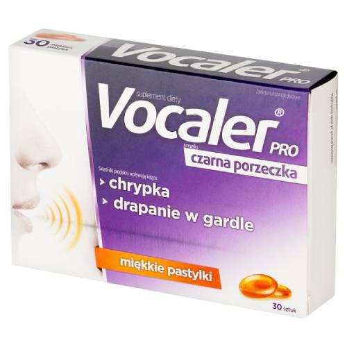Zdjęcie produktu - AFLOFARM Vocaler Pro miękkie pastylki o smaku czarnej porzeczki, 30 szt.