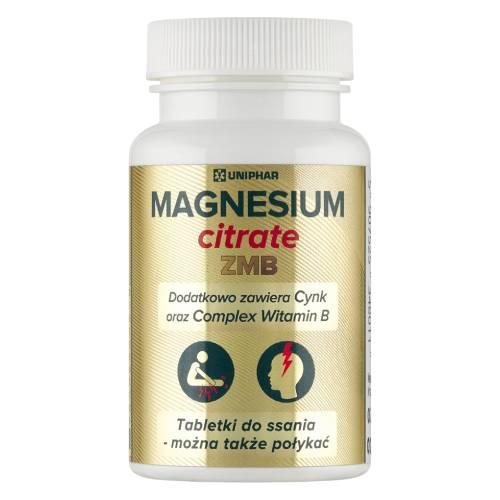 Miniaturka artykułu - Magnesium Citrate ZMB Cytrynian magnezu, 120tabl.