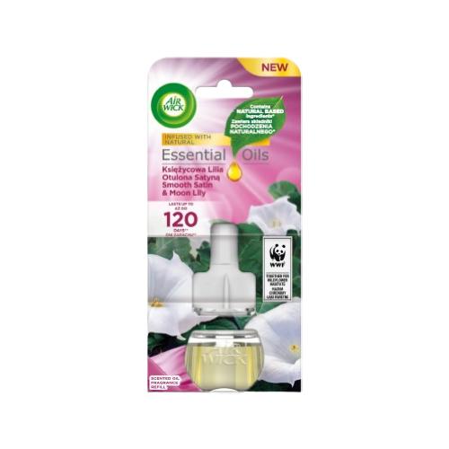 Zdjęcie produktu - Air Wick Elektryczny Wkład Księżycowa Lilia Otulona Satyną, 19 ml