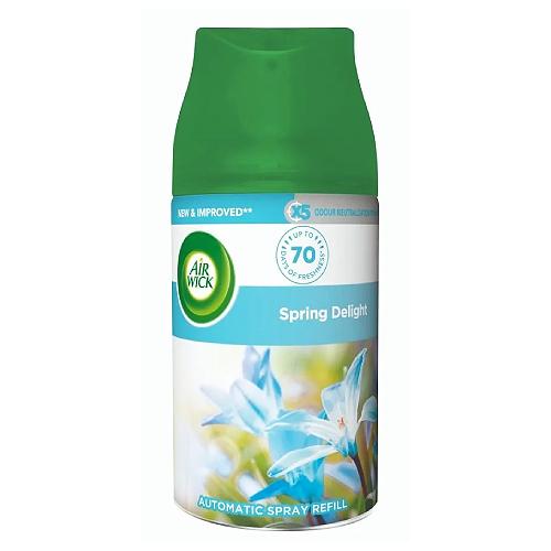 Zdjęcie produktu - Air Wick Spring Delight Wkład do automatycznego odświeżacza powietrza Wiosenna Świeżość, 250 ml