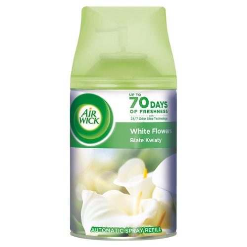 Zdjęcie produktu - Air Wick Automatyczny odświeżacz powietrza Białe kwiaty, 250ml