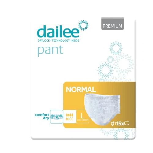 Miniaturka artykułu - DAILEE Pant Premium Normal L Majtki chłonne, 15szt.