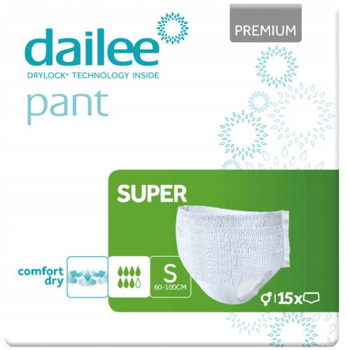 Miniaturka artykułu - DAILEE Pant Premium Super Majtki chłonne S, 15szt. USZKODZONE FOLIOWE OPAKOWANIE