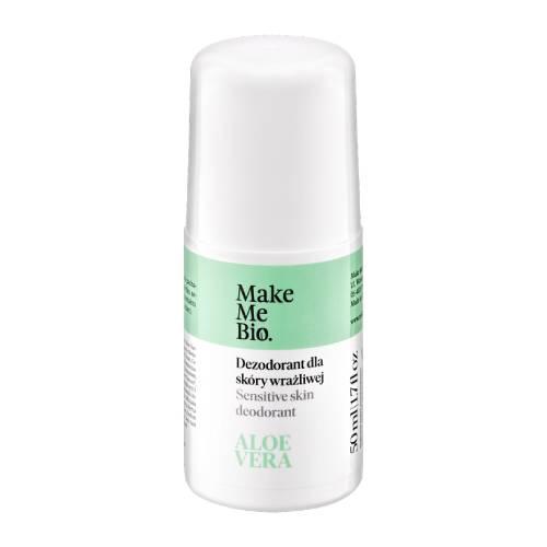 Miniaturka artykułu - Make Me Bio Aloe Vera Dezodorant dla sk&oacute;ry wrażliwej, 50 ml