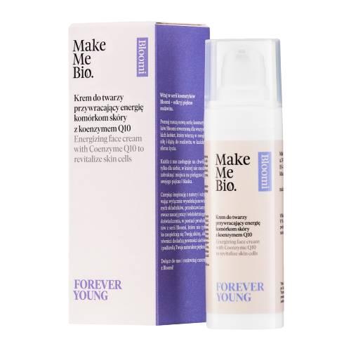 Miniaturka artykułu - Make Me Bio Forever Young Krem do twarzy przywracający energię kom&oacute;rkom sk&oacute;ry z koenzymem Q10, 30 ml