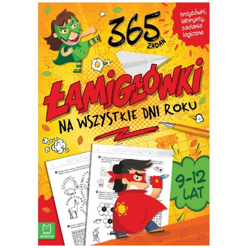 AKSJOMAT 365 łamigł&oacute;wek. Krzyż&oacute;wki i zadania na wszystkie dni roku 