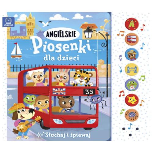 AKSJOMAT Angielskie piosenki dla dzieci. Słuchaj i śpiewaj