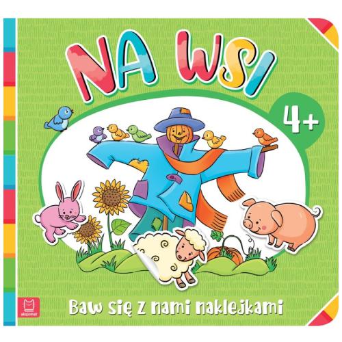AKSJOMAT Baw się z nami naklejkami. Na wsi 4+