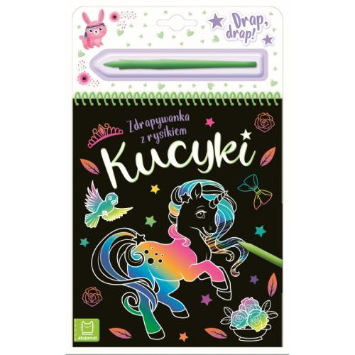 AKSJOMAT Kucyki. Zdrapywanka z rysikiem	