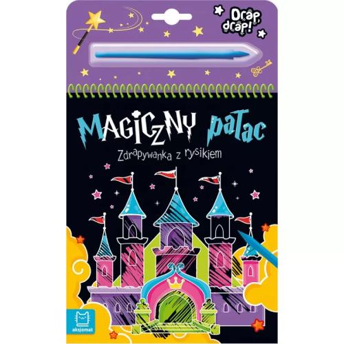 Zdjęcie produktu - AKSJOMAT Magiczny pałac. Zdrapywanka z rysikiem