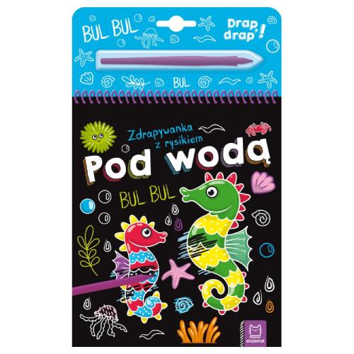 Zdjęcie produktu - AKSJOMAT Pod wodą. Zdrapywanka z rysikiem