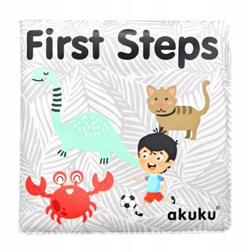 Zdjęcie produktu - AKUKU First Steps Książeczka edukacyjna