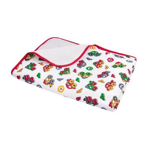 Zdjęcie produktu -   AKUKU Podkład Frotte z ceratką 70x50cm AUTA A1043, 1szt.