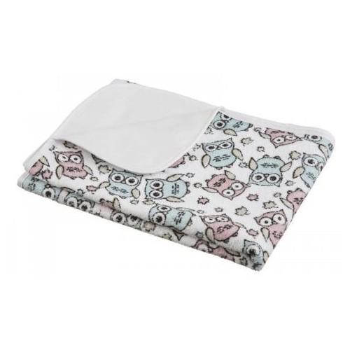 Zdjęcie produktu -   AKUKU Podkład Frotte z ceratką 70x50cm SOWY  A1042, 1szt.