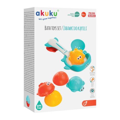 Zdjęcie produktu - AKUKU Sitko/kosz z zabawkami kąpielowymi A0456