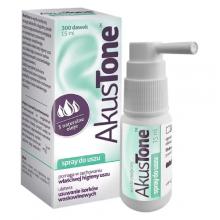 Zdjęcie produktu - Akustone spray do uszu, 15 ml - ułatwia usuwanie woskowiny z uszu