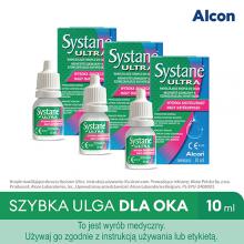 Alcon Systane Ultra 10ml - 3pack w mega cenie