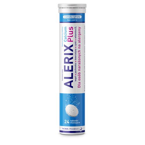 Zdjęcie produktu - ALERIX Calcium Plus, 24tabl. musujące