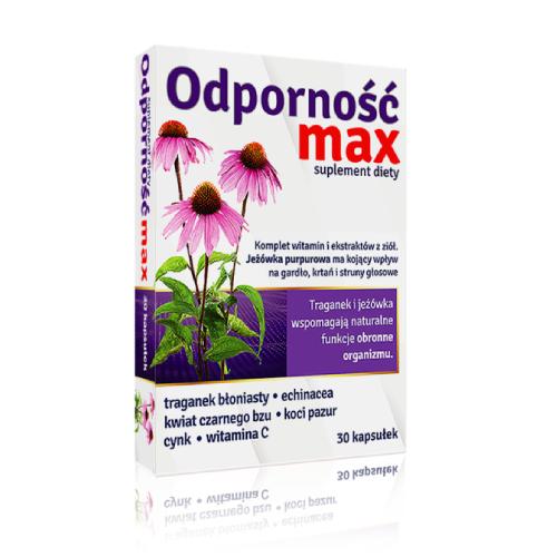 Zdjęcie produktu - ALG PHARMA Odporność Max, 30kaps.