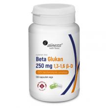 Zdjęcie produktu - Aliness BETA GLUKAN 100 kapsułek - 250 mg