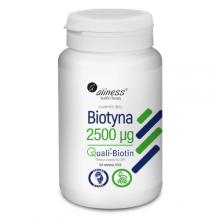 Zdjęcie produktu - ALINESS Biotyna 2500 mcg QualiBiotin&reg; - 120 tabletek