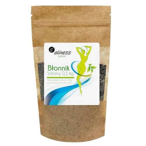 Zdjęcie produktu - Aliness Błonnik witalny z Acerolą i Prebiotykiem, 500 g