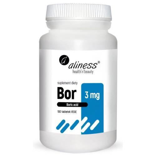 Zdjęcie produktu - Aliness Bor 3 mg, 100 tabl.