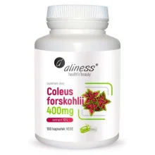 Zdjęcie produktu - ALINESS Coleus forskohlii 400mg, 100 kaps.