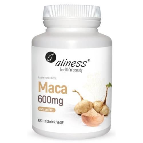 Zdjęcie produktu - Aliness Maca 600 mg, 100 tabl.