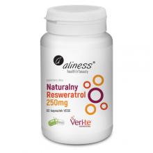 Zdjęcie produktu - ALINESS Naturalny Resweratrol 250 mg, 60 kapsułek