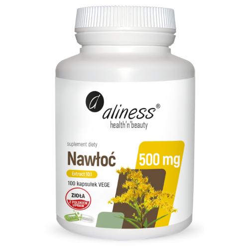 Zdjęcie produktu - ALINESS Nawłoć 500 mg, 100 kaps.